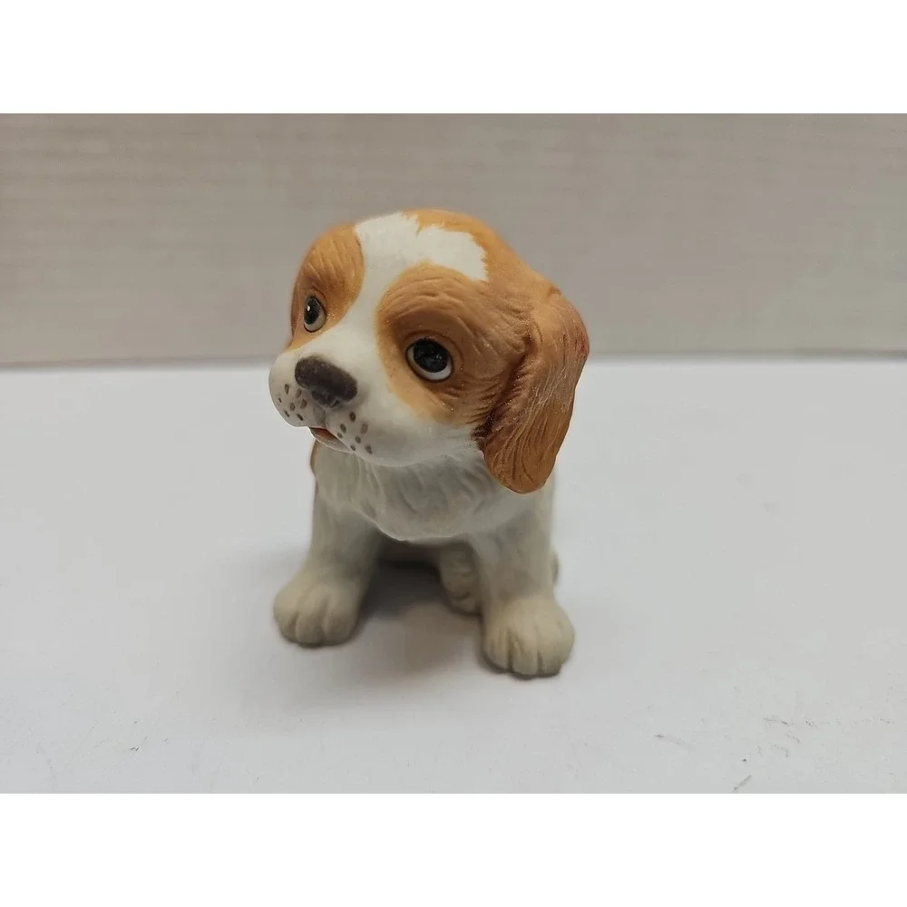 Vintage Porcelain‎ Figurine Dogs HOMCO 1985 A Total Of 4 Dogs....& 1 Duck